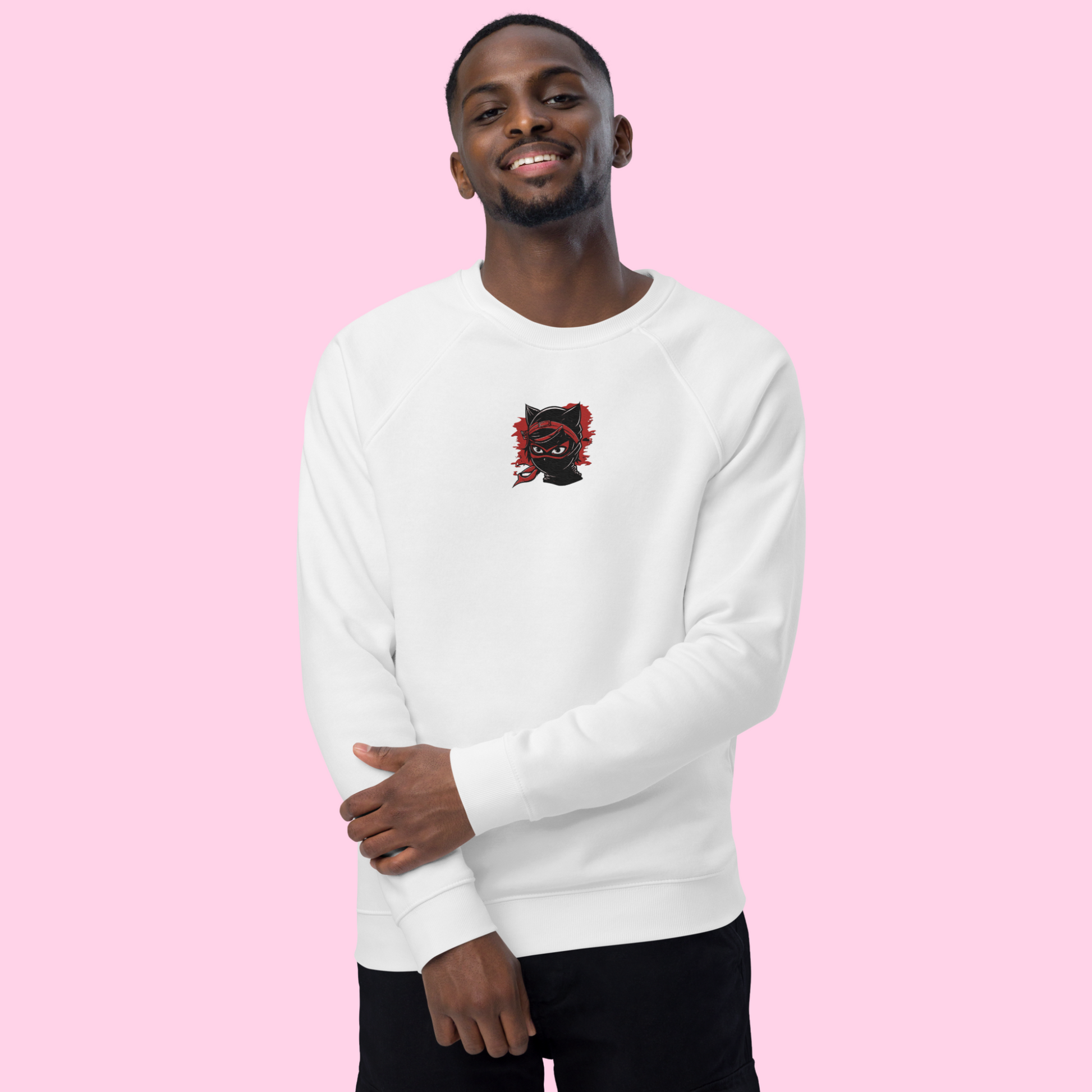 Seven The Ninja Embroidered Organic Sweatshirt