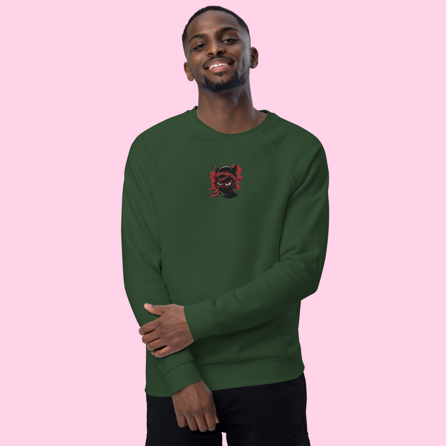 Seven The Ninja Embroidered Organic Sweatshirt