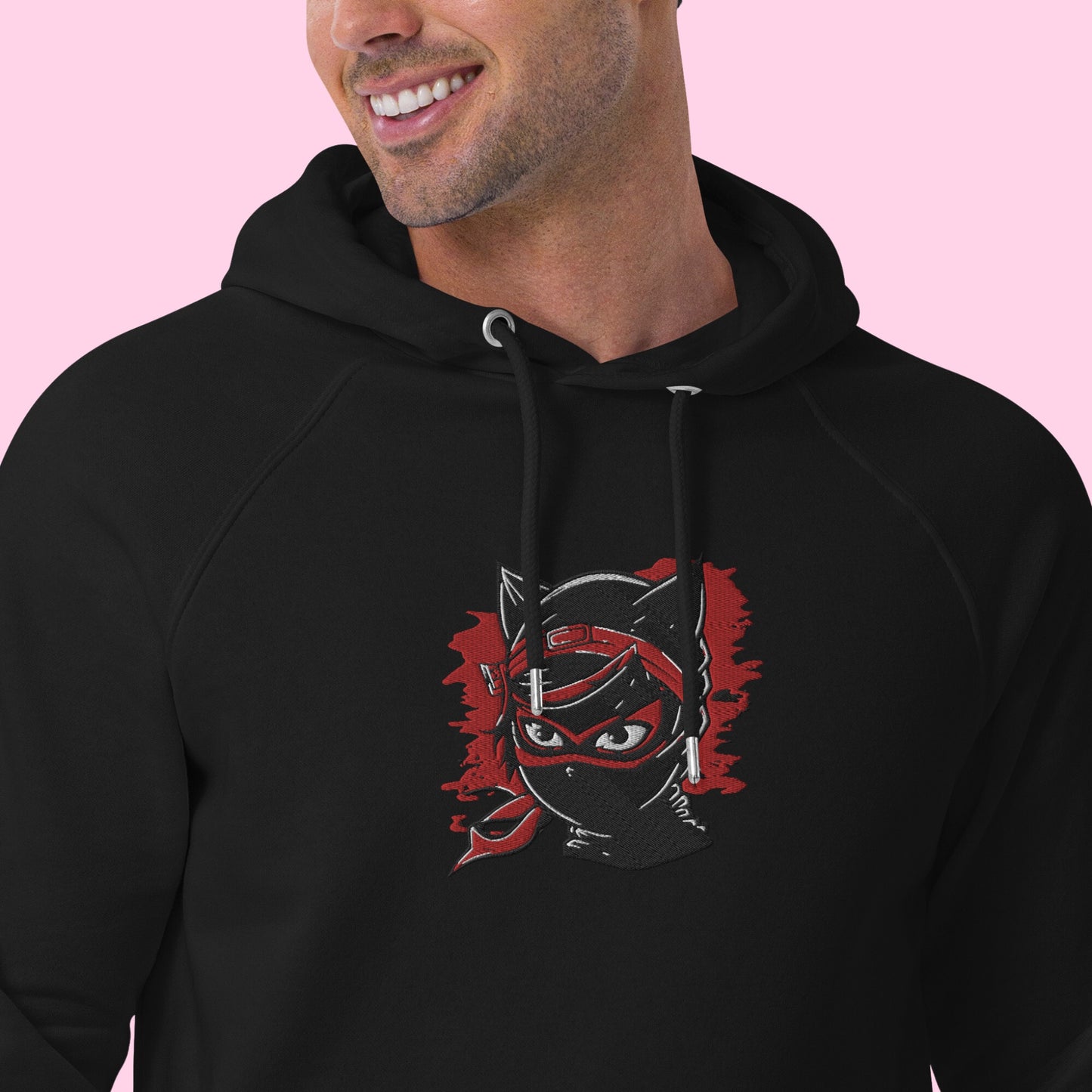 Seven The Ninja Embroidered Organic Hoodie