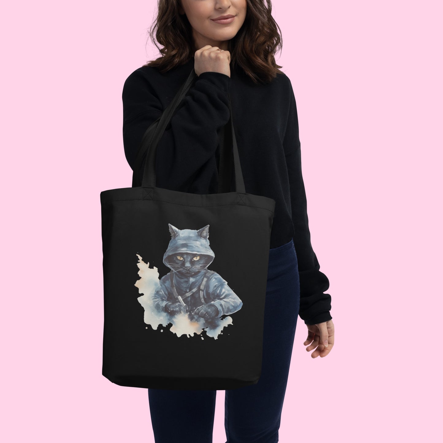 Indigo The Ninja Organic Tote