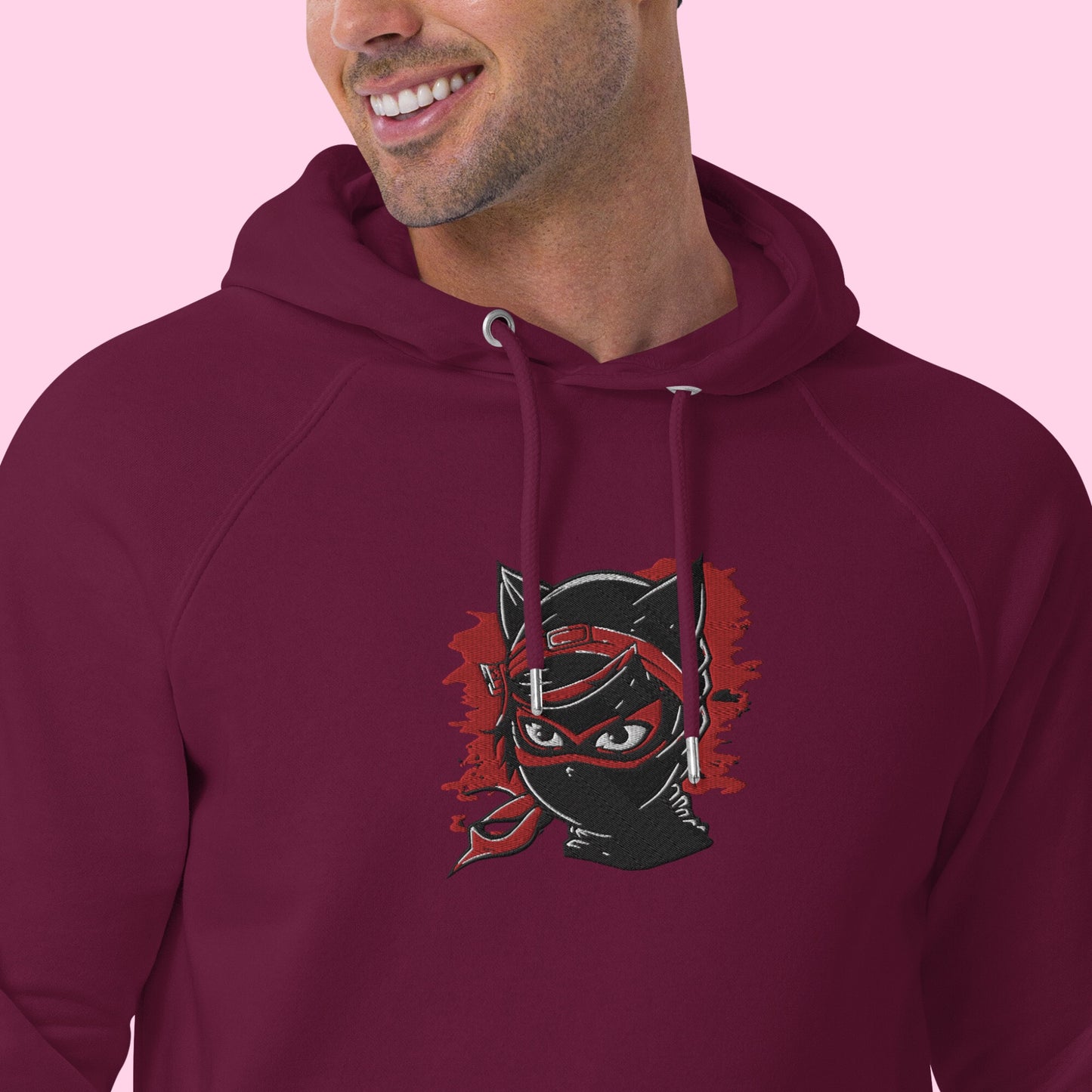 Seven The Ninja Embroidered Organic Hoodie