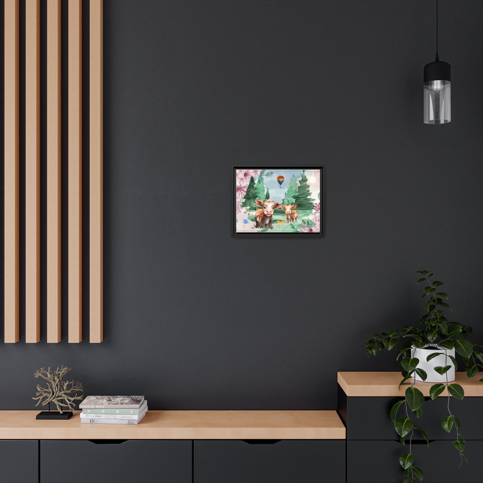 The Moother's Love Eco Canvas With Black Frame