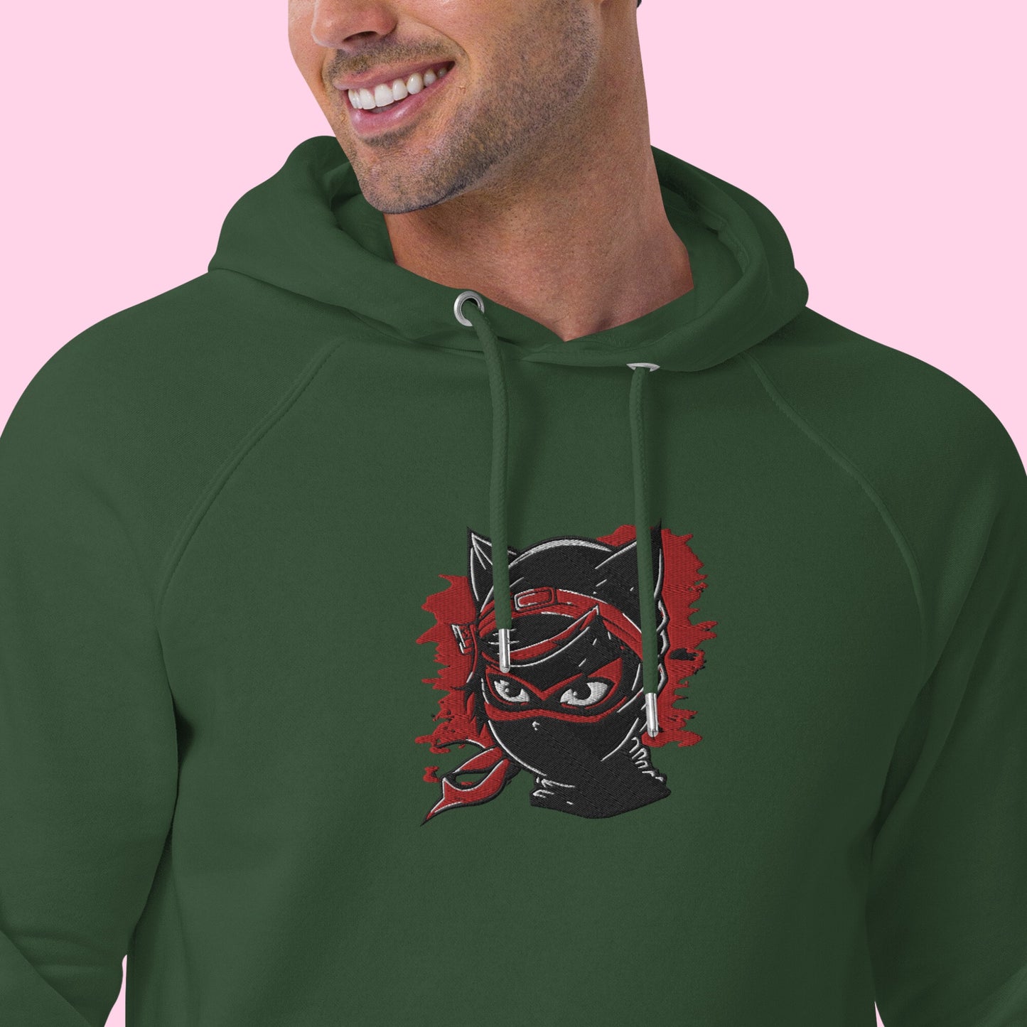 Seven The Ninja Embroidered Organic Hoodie