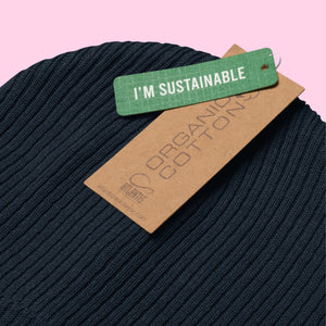 Indigo The Ninja Organic Beanie