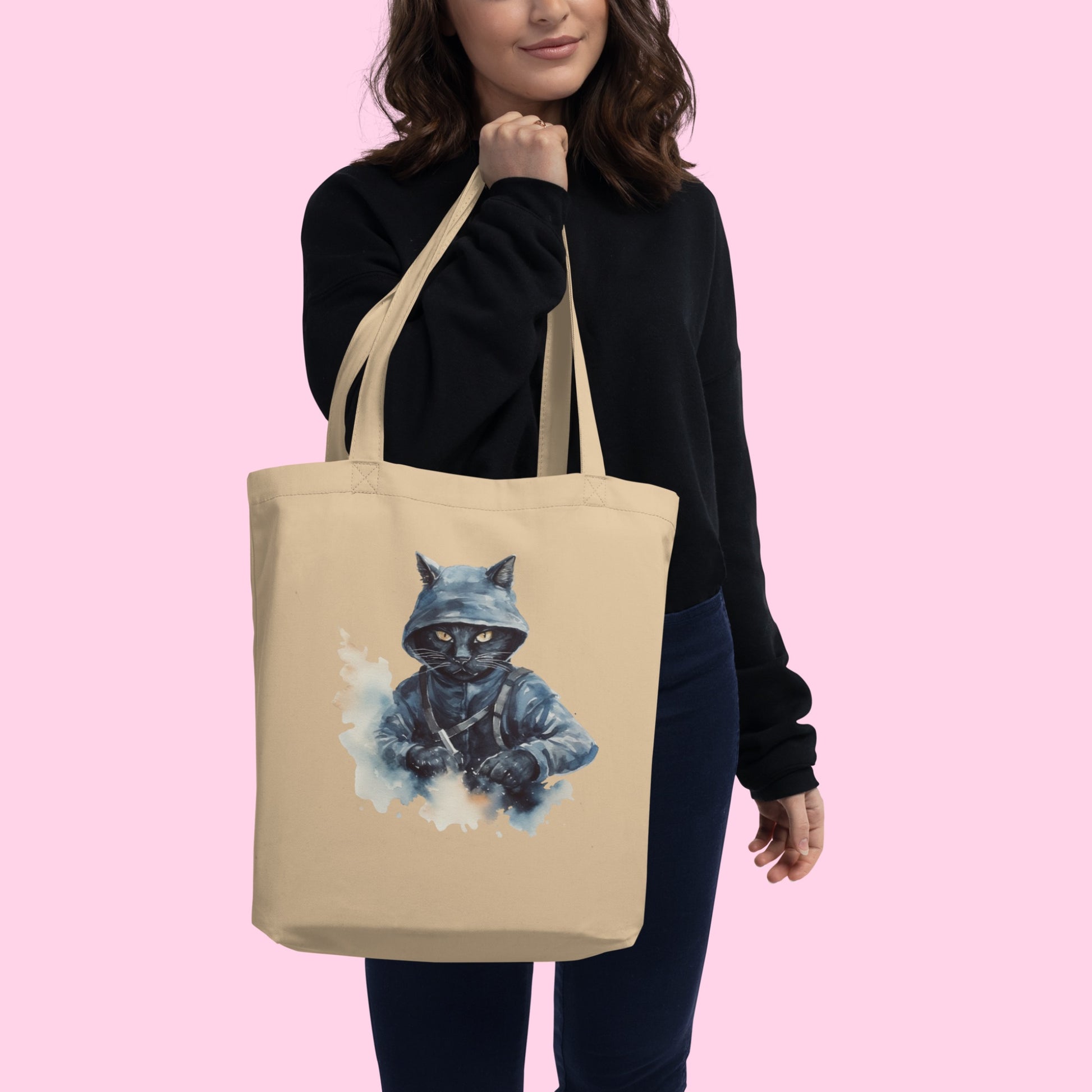 Indigo The Ninja Organic Tote