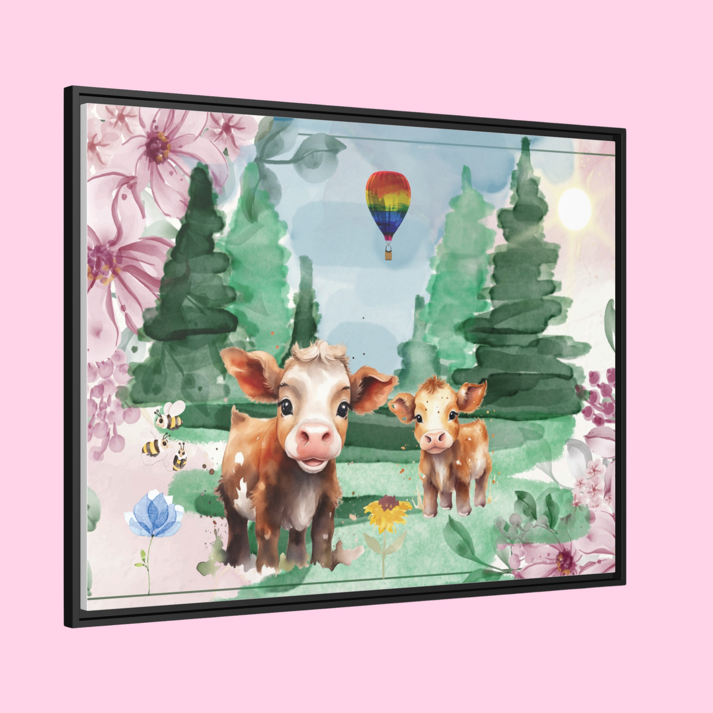 The Moother's Love Eco Canvas With Black Frame