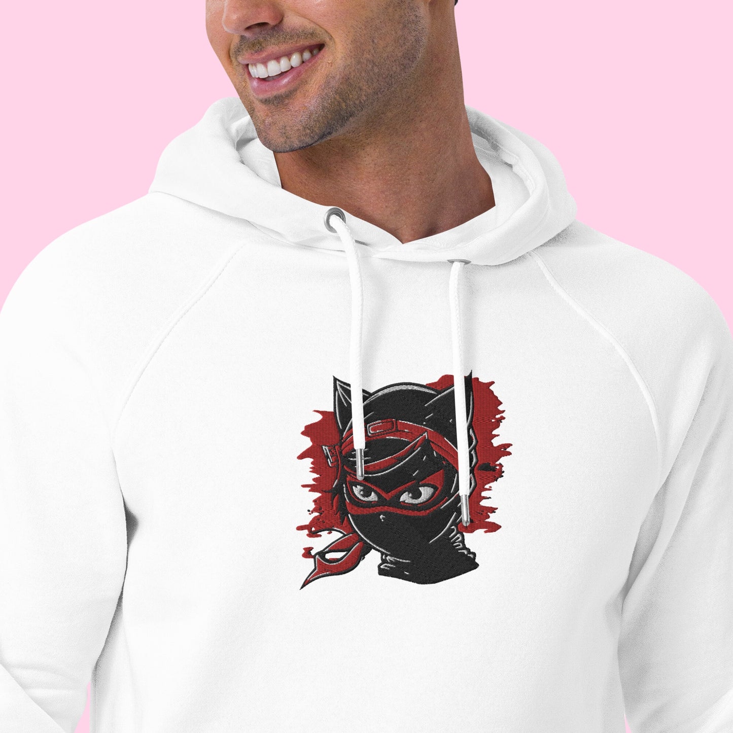 Seven The Ninja Embroidered Organic Hoodie