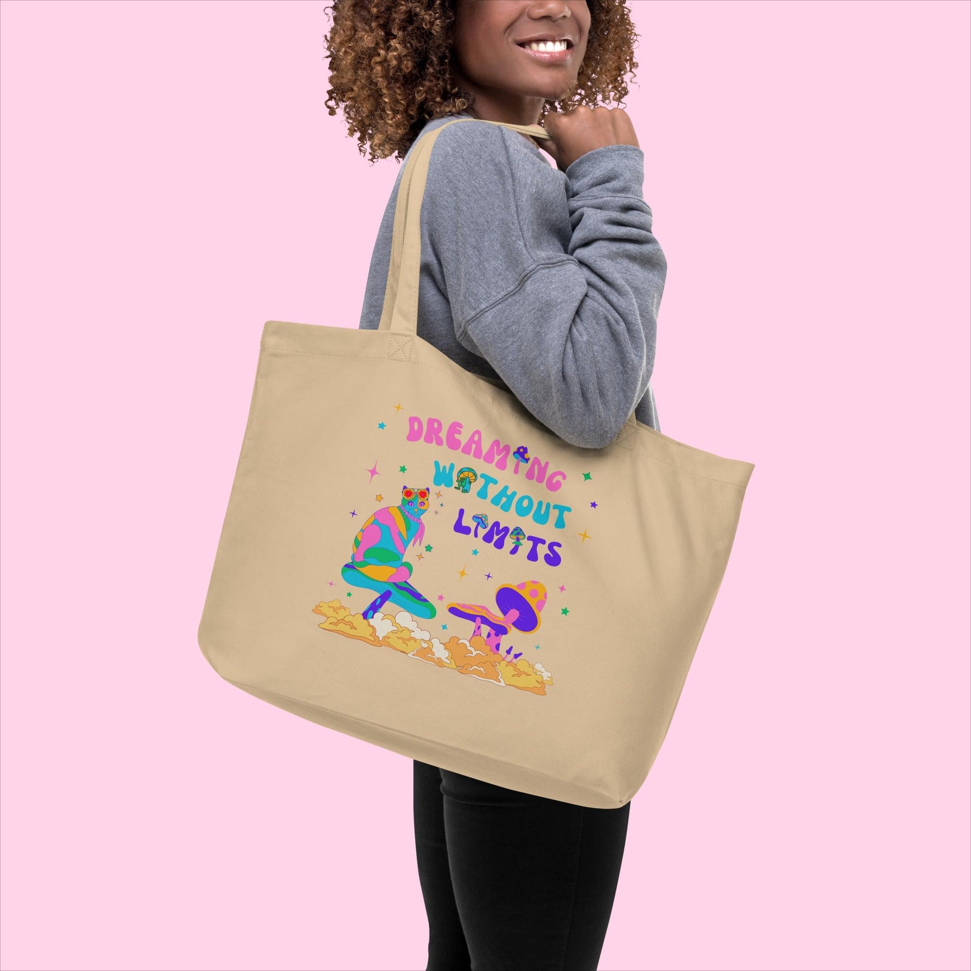 Dreaming Without Limits Organic Tote - Large - Littledale’s