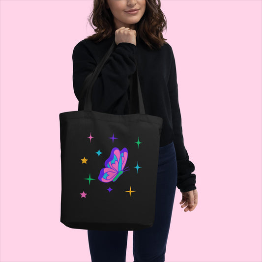 Butterfly Dreams Organic Tote