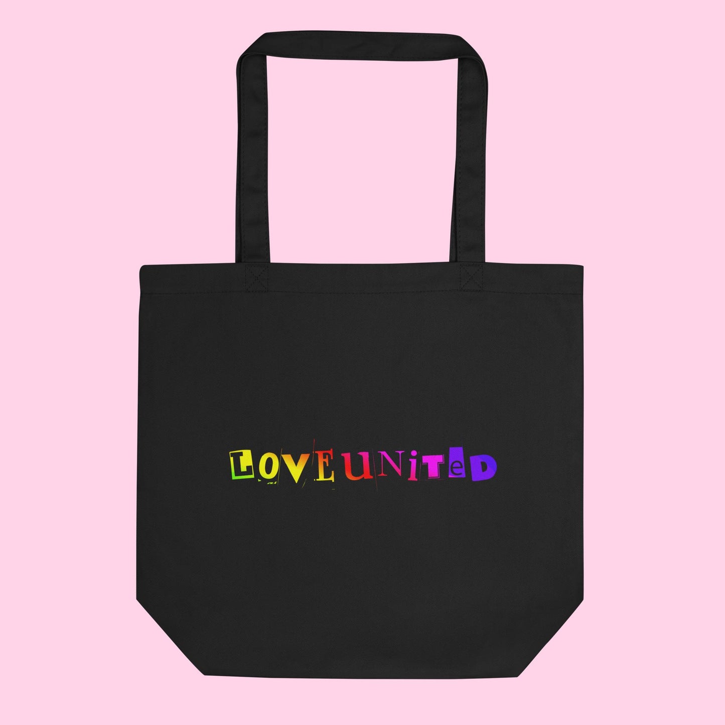 Love United Organic Tote - Text Printed