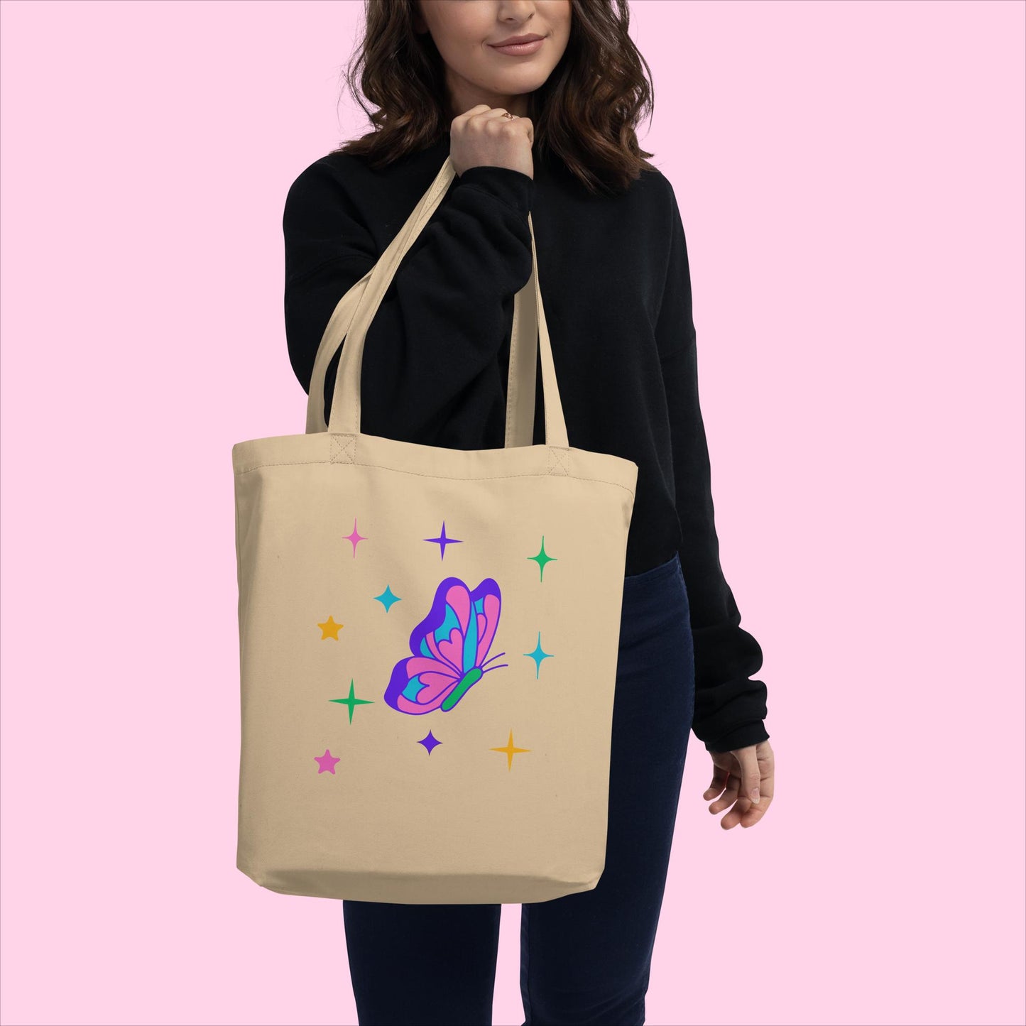 Butterfly Dreams Organic Tote