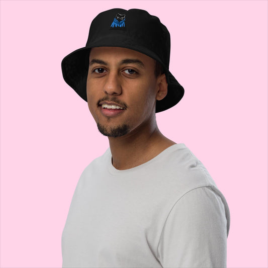 Indigo The Ninja Organic Bucket Hat - Littledale’s