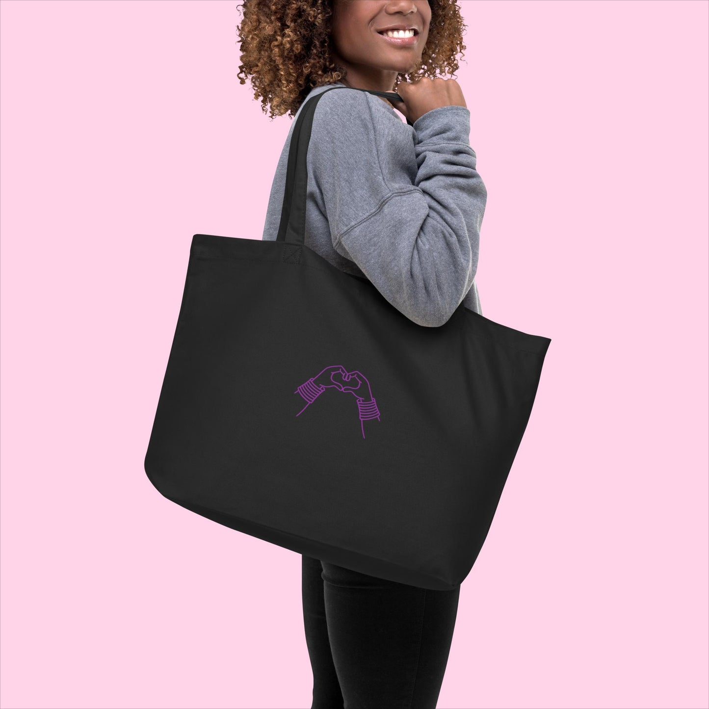 Littledale's Signature Organic Tote - The Purple Dream