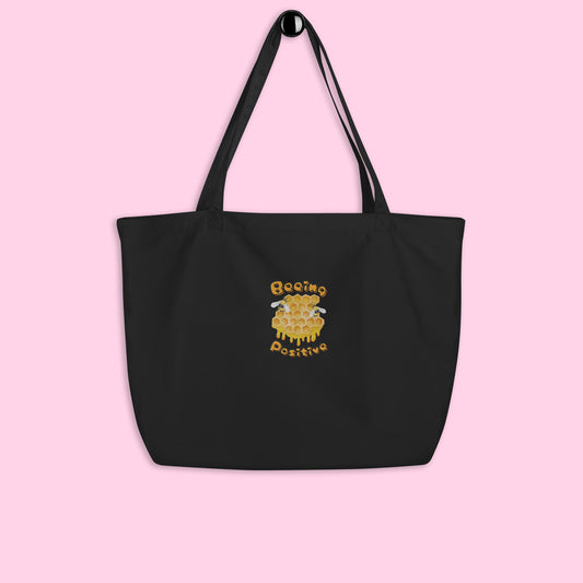 The Beeing Positive Organic Tote - Large