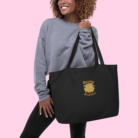 The Beeing Positive Organic Tote - Large