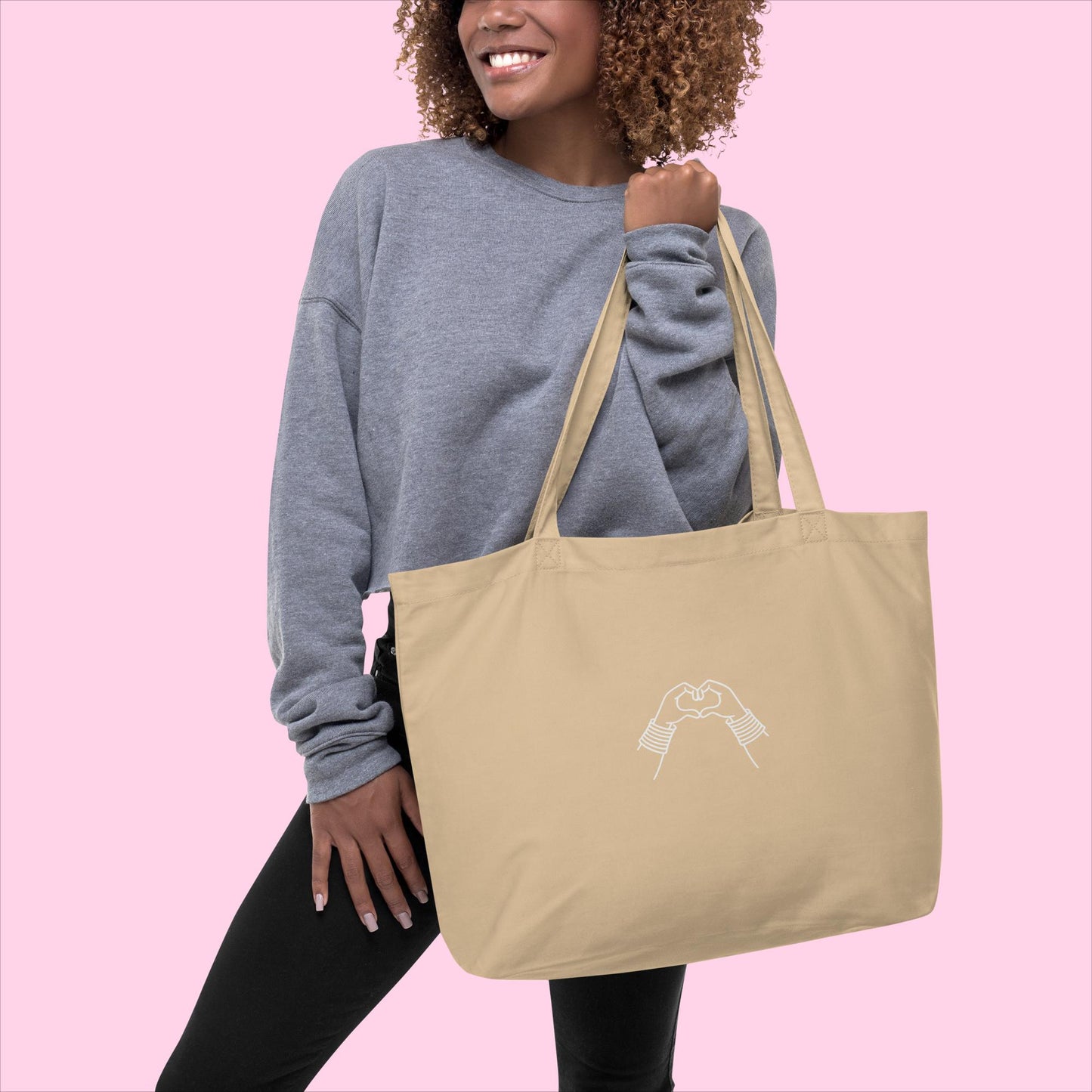 Littledale's Signature Organic Tote - The Classic White