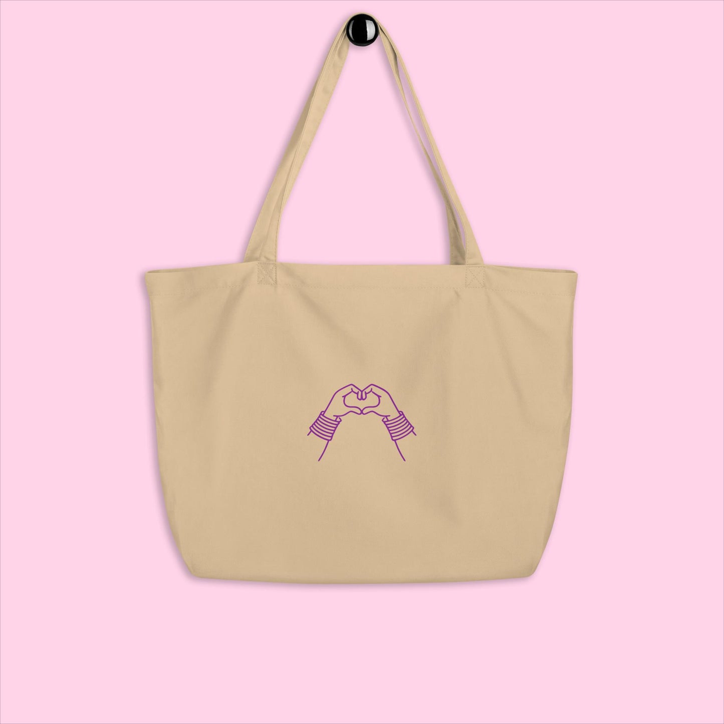 Littledale's Signature Organic Tote - The Purple Dream