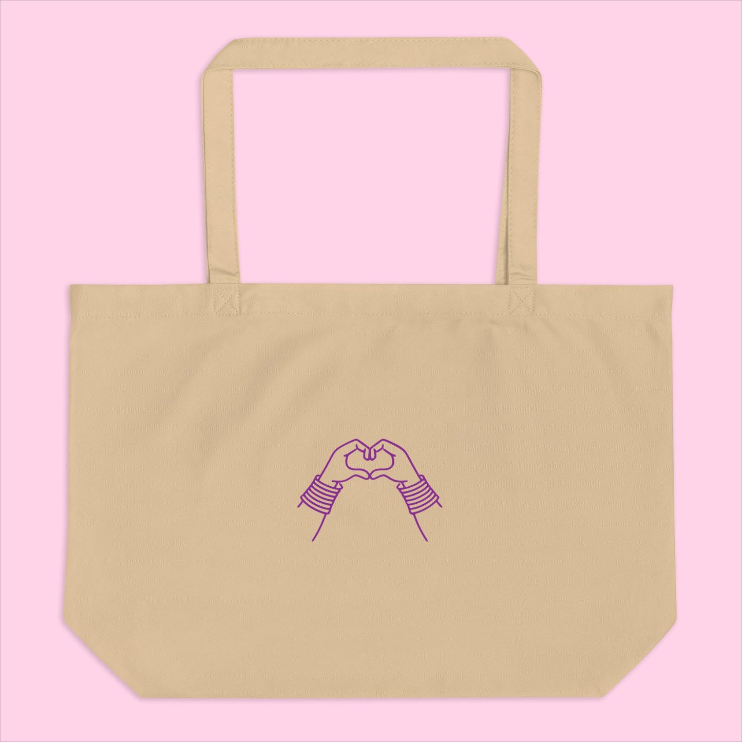 Littledale's Signature Organic Tote - The Purple Dream