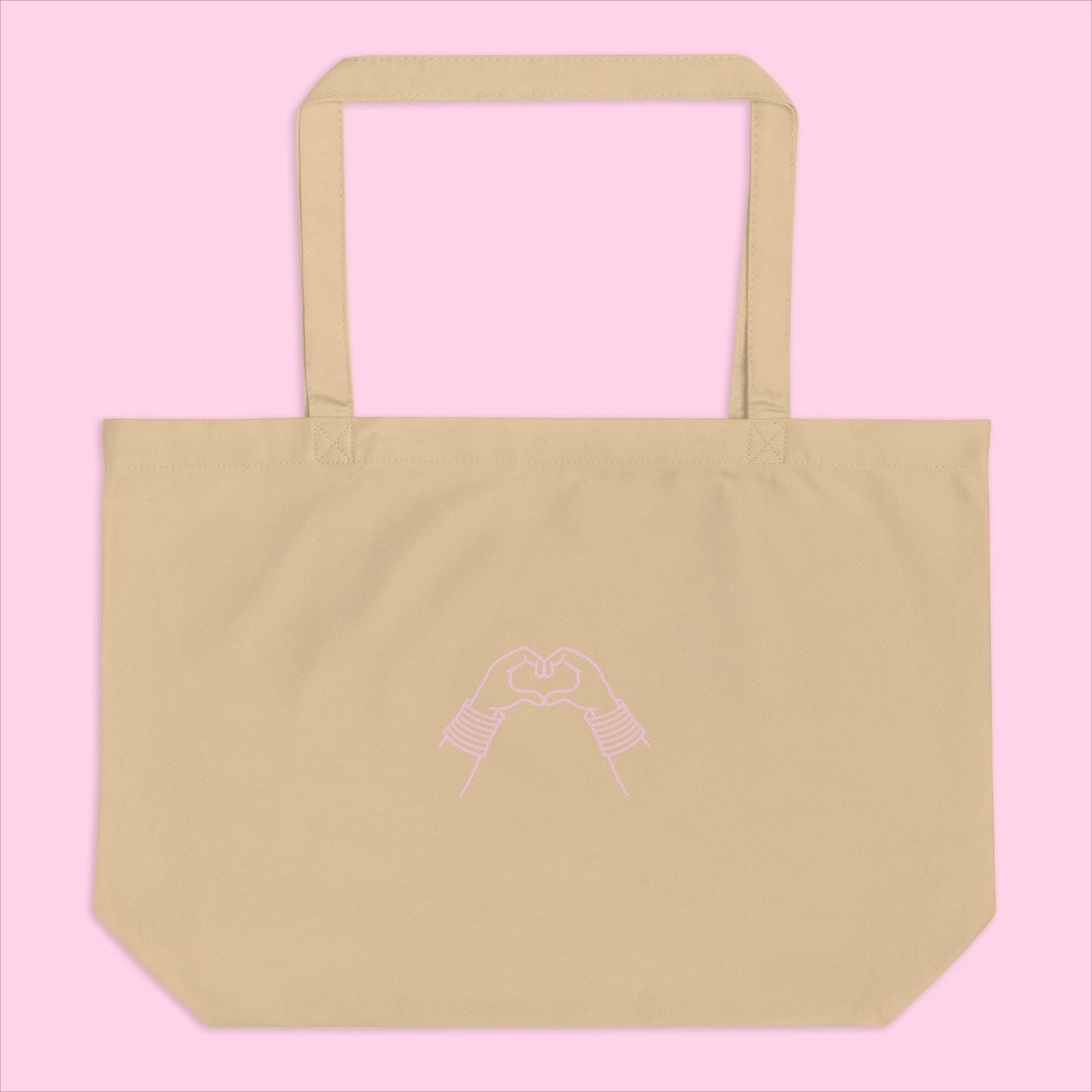 Littledale's Signature Organic Tote - The Perfectly Pink