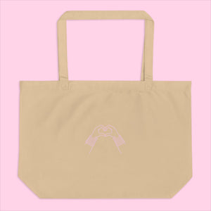 Littledale's Signature Organic Tote - The Perfectly Pink