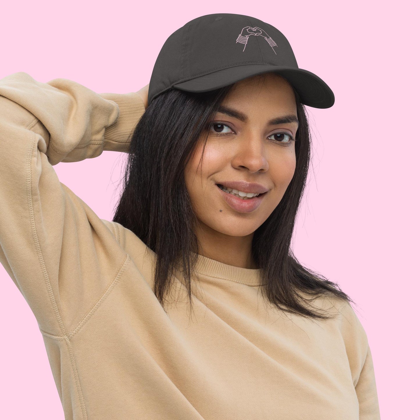 Littledale's Signature Organic Cap - The Perfectly Pink