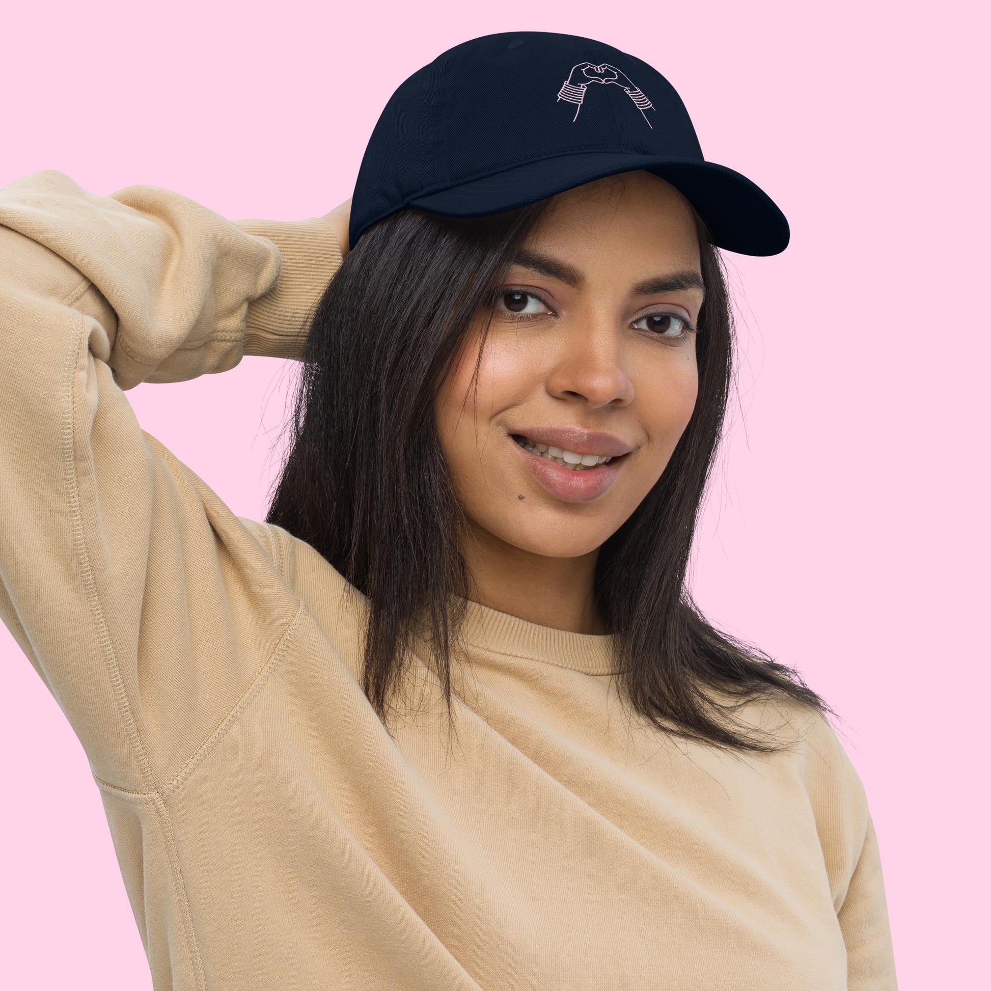 Littledale's Signature Organic Cap - The Perfectly Pink