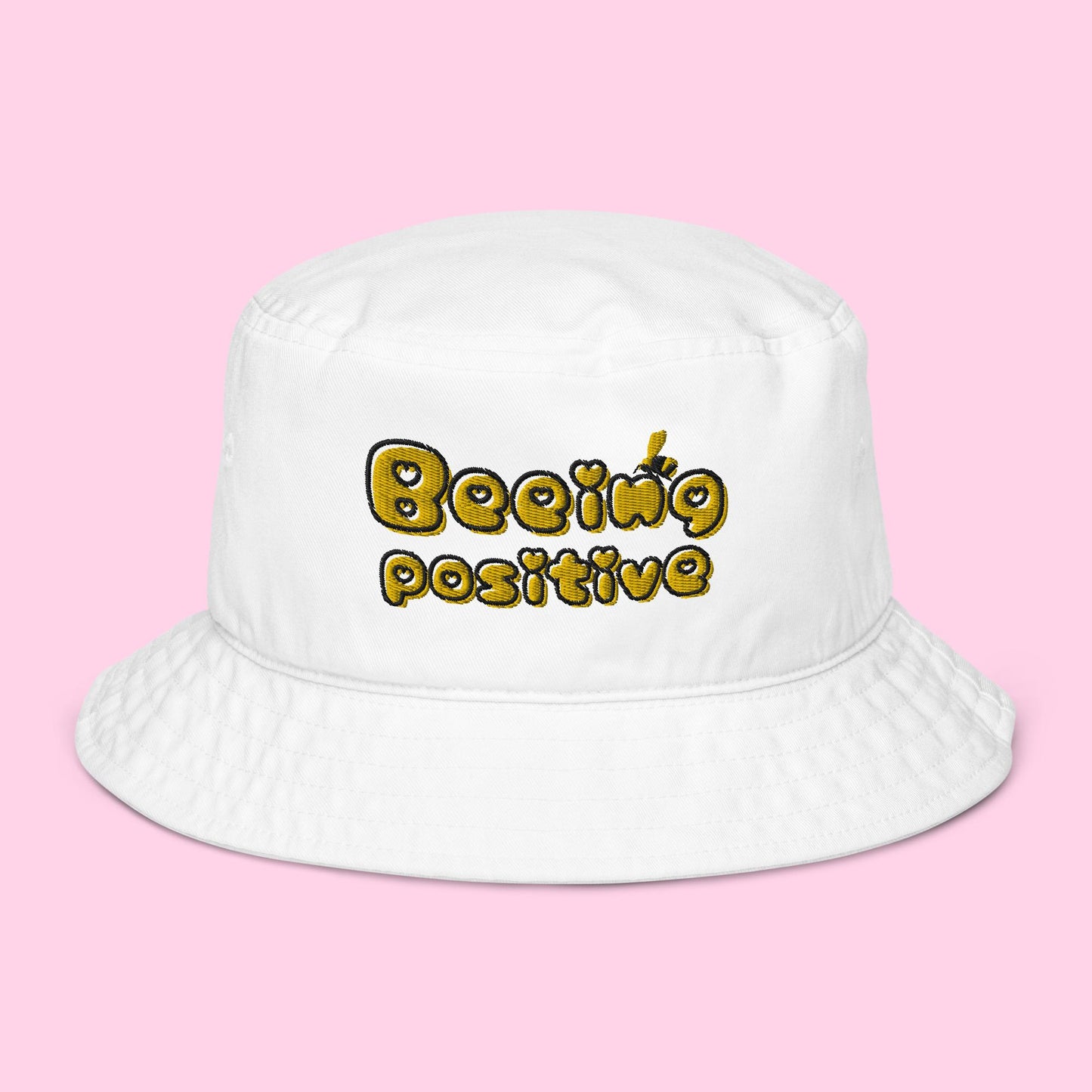 The Beeing Positive Organic Bucket Hat