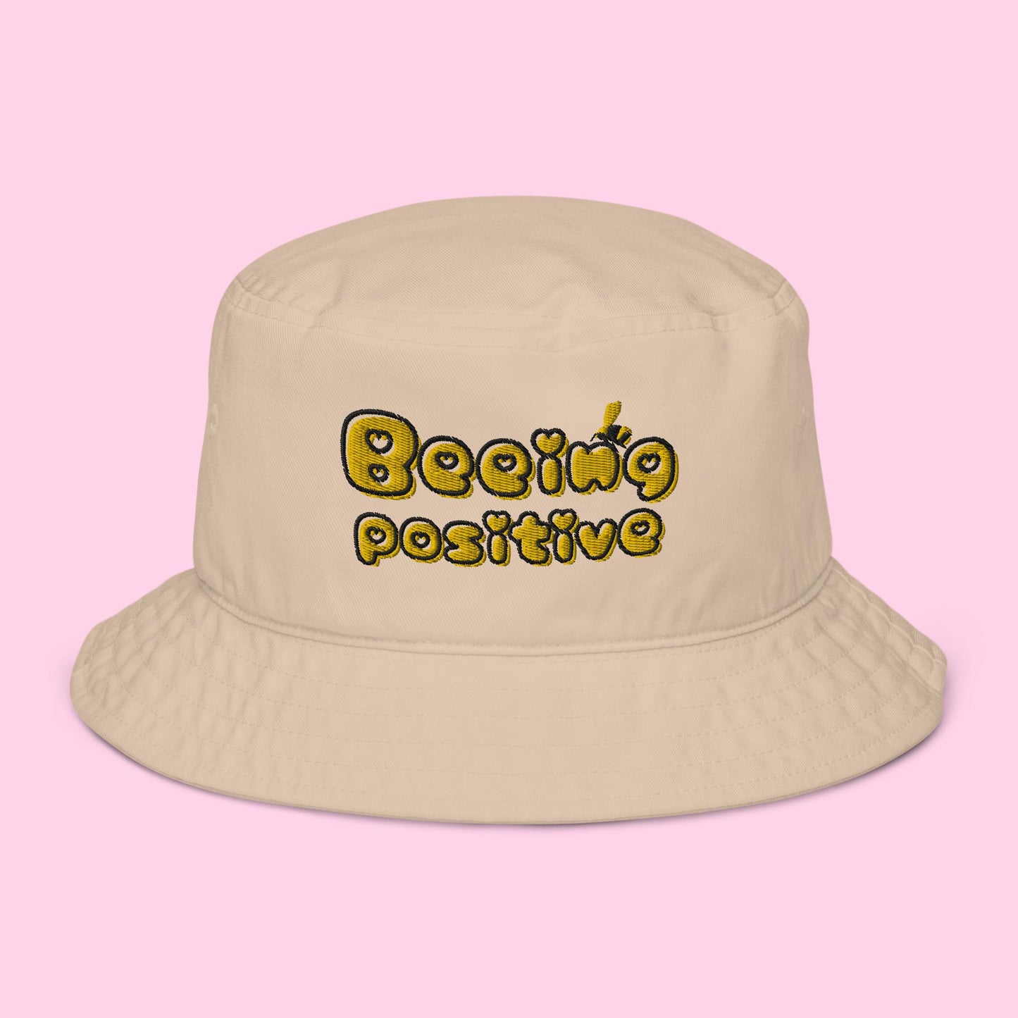 The Beeing Positive Organic Bucket Hat