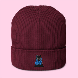 Indigo The Ninja Organic Beanie