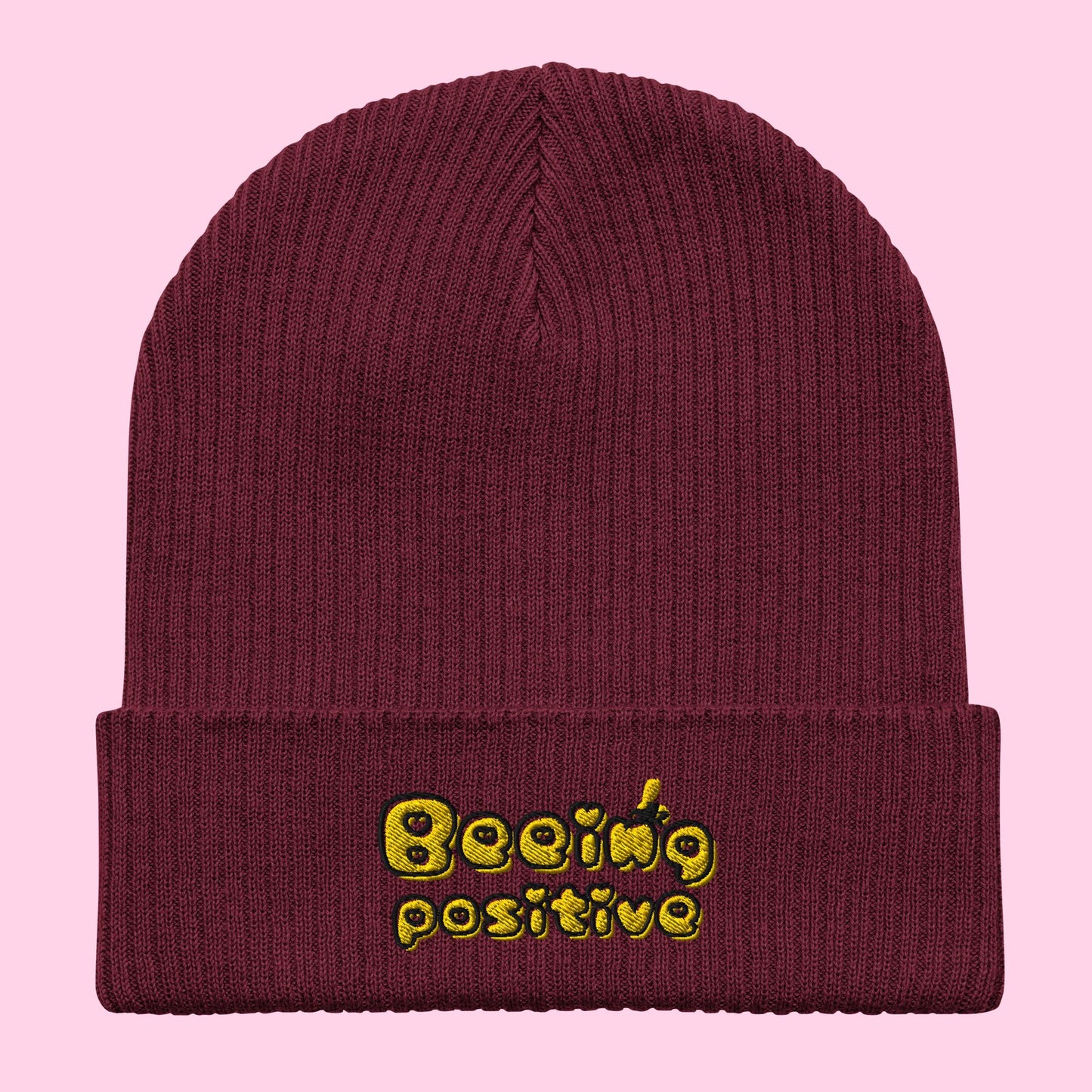 The Beeing Positive Organic Beanie