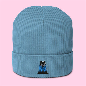 Indigo The Ninja Organic Beanie