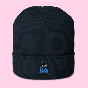 Indigo The Ninja Organic Beanie