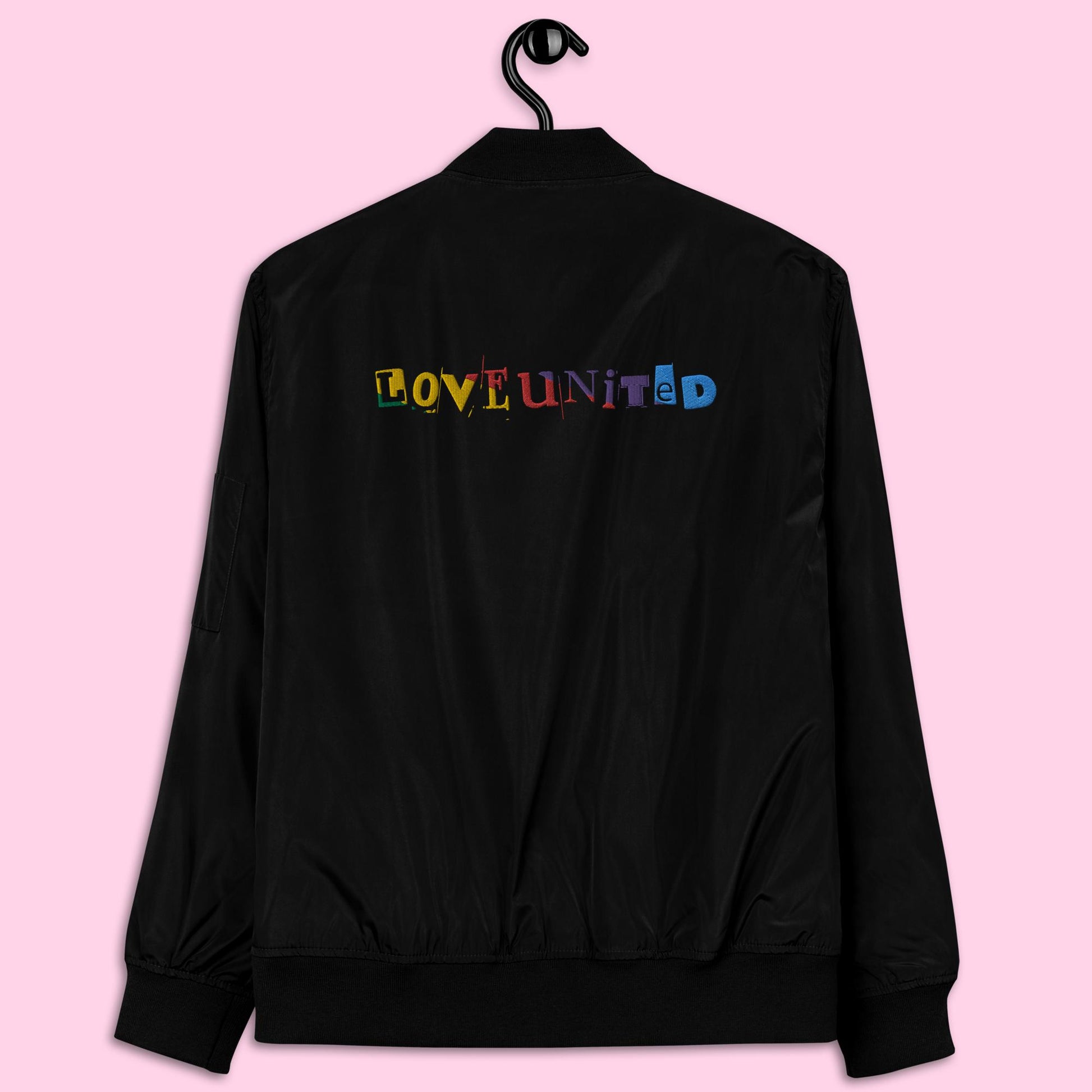 Love United Recycled Bomber Jacket