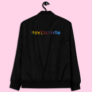 Love United Recycled Bomber Jacket