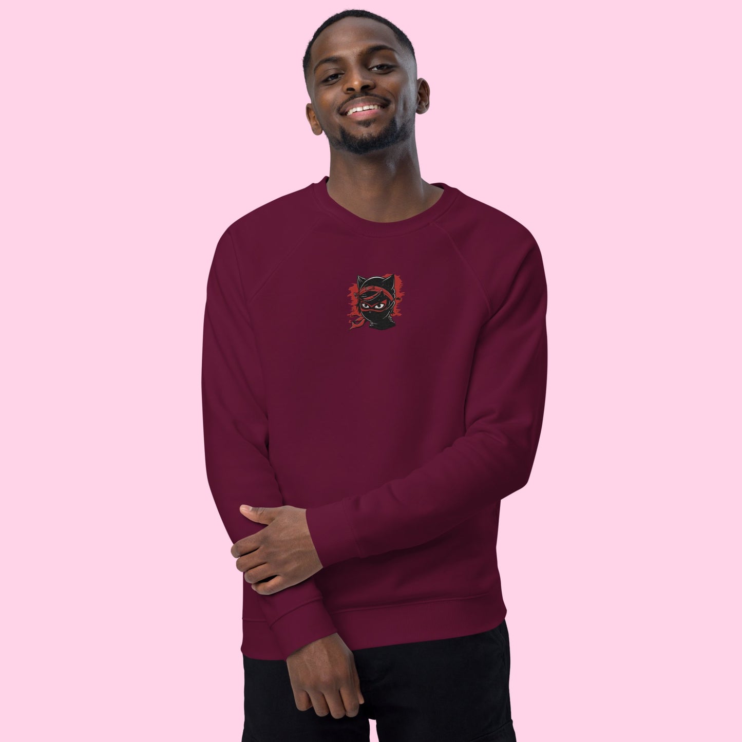 Seven The Ninja Embroidered Organic Sweatshirt - Littledale’s