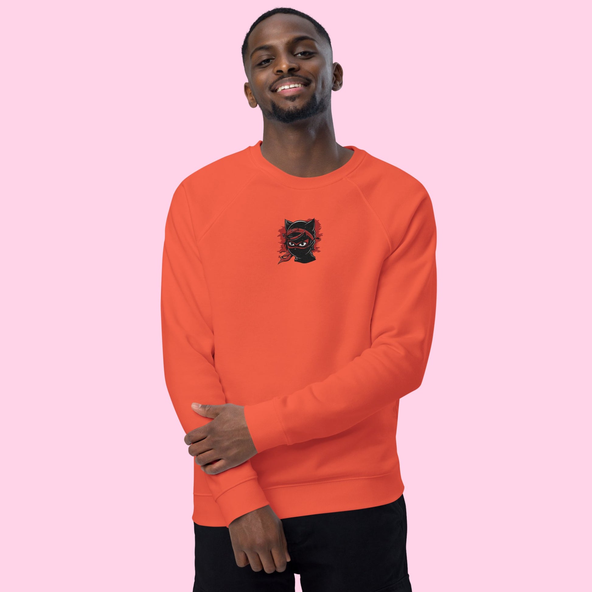 Seven The Ninja Embroidered Organic Sweatshirt - Littledale’s