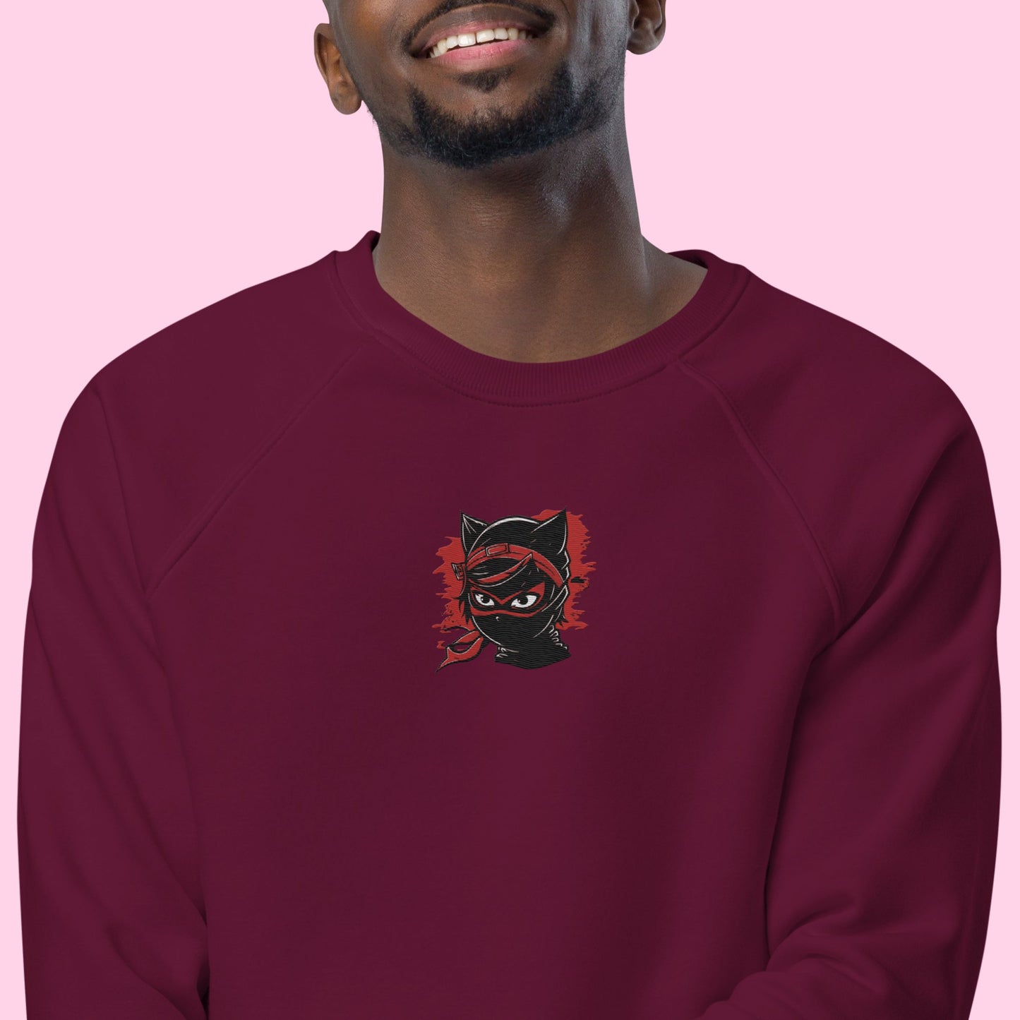 Seven The Ninja Embroidered Organic Sweatshirt - Littledale’s