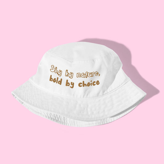 The Introverted Extrovert Organic Bucket Hat - Littledale’s