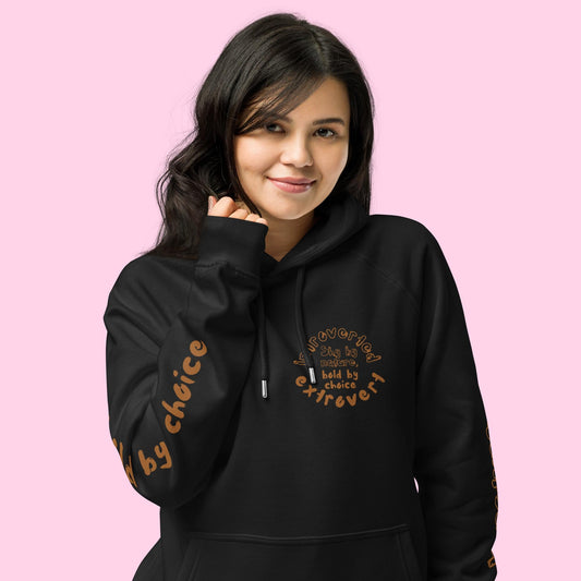 The Introverted Extrovert Organic Hoodie - Littledale’s