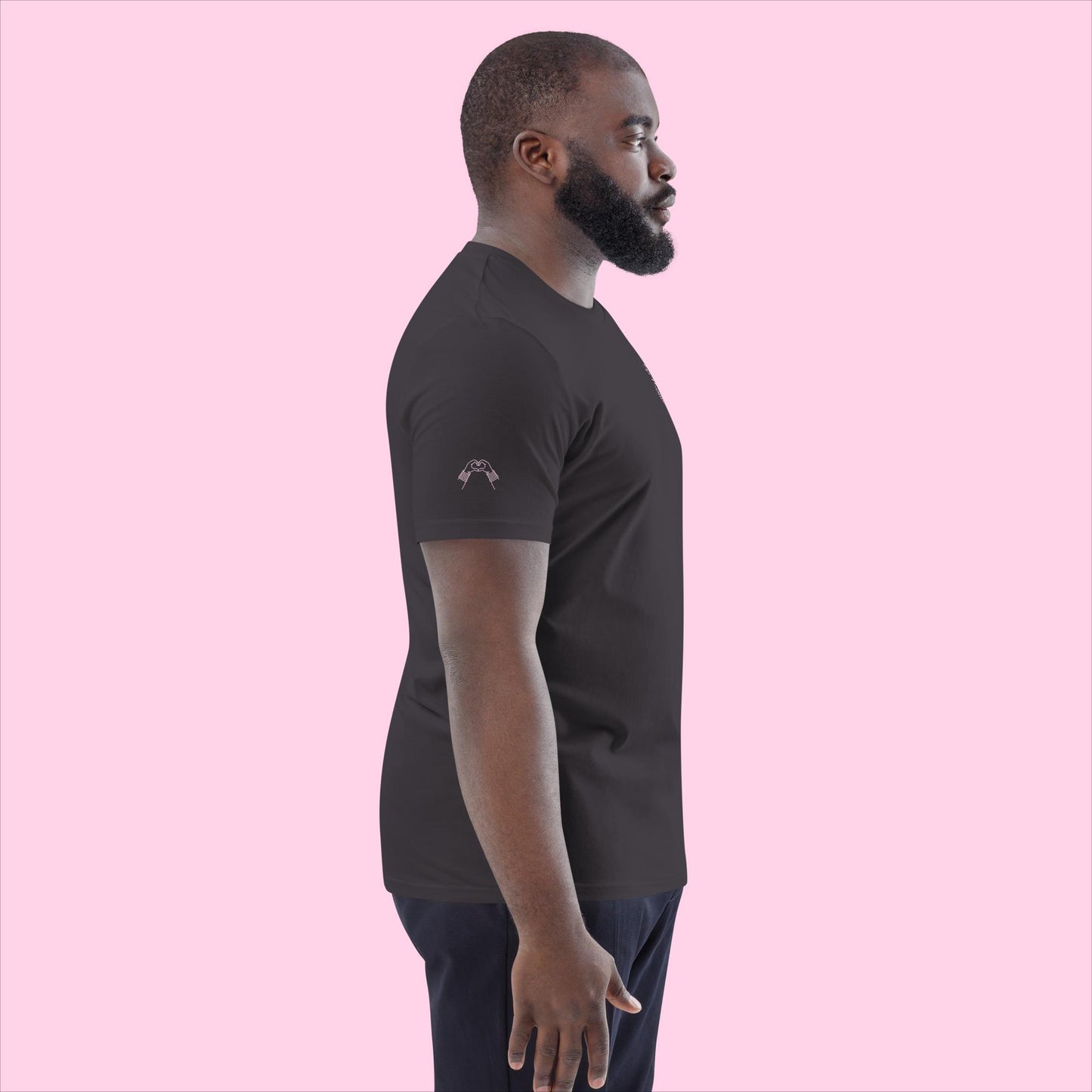 Littledale's Signature Organic Tee - The Perfectly Pink