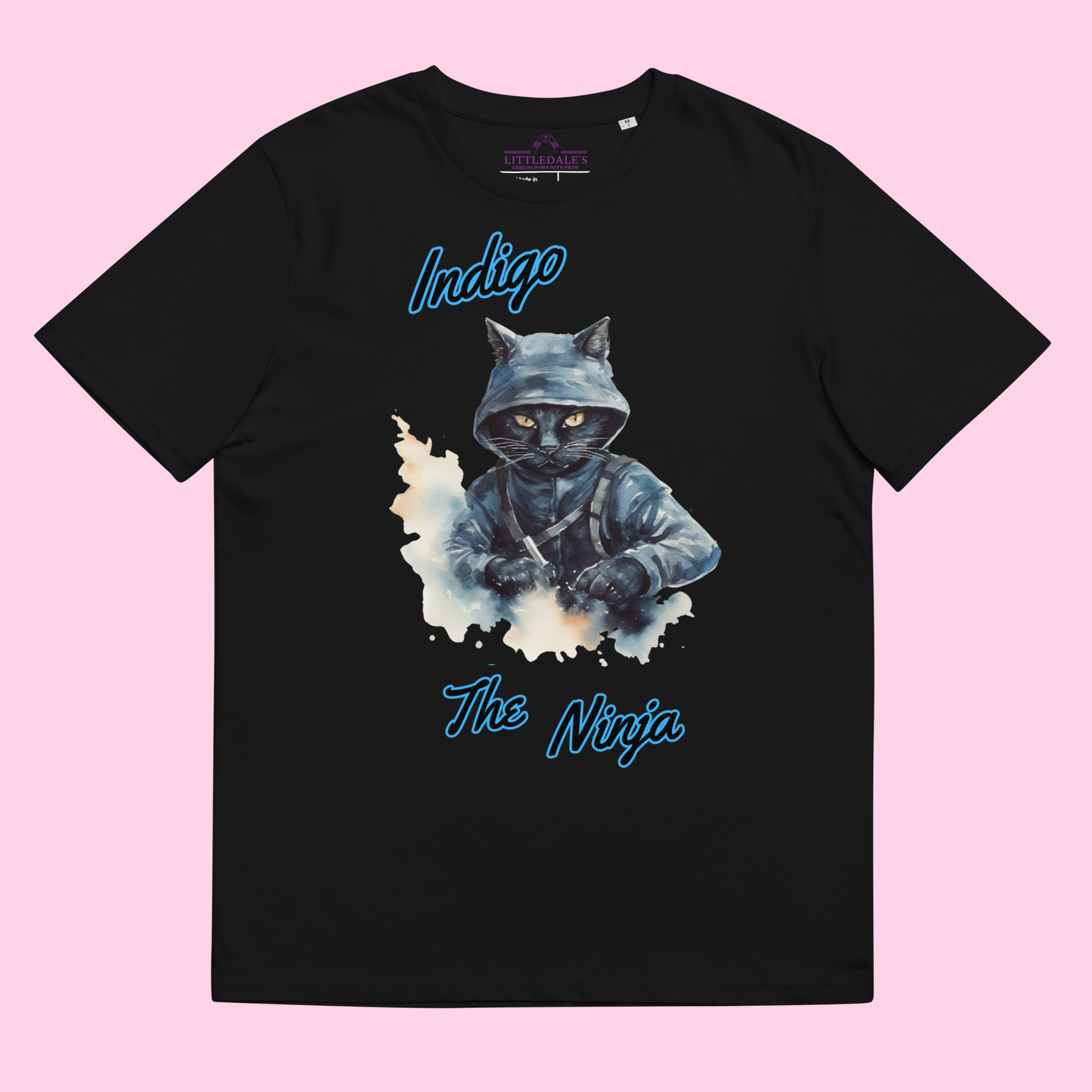 Indigo The Ninja Organic Tee