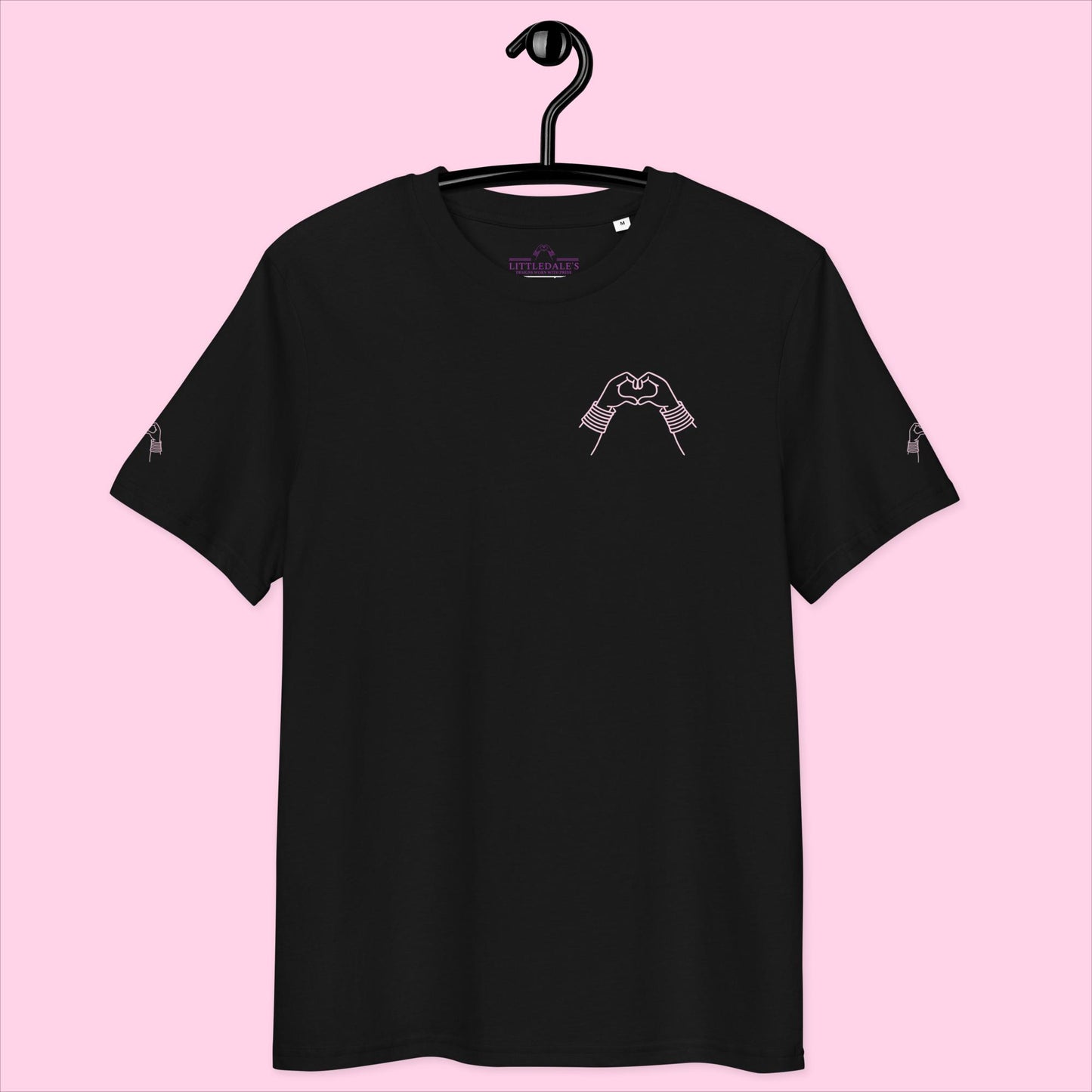 Littledale's Signature Organic Tee - The Perfectly Pink