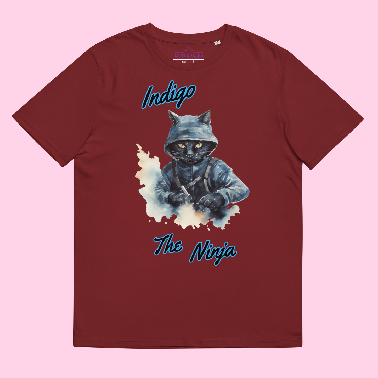 Indigo The Ninja Organic Tee