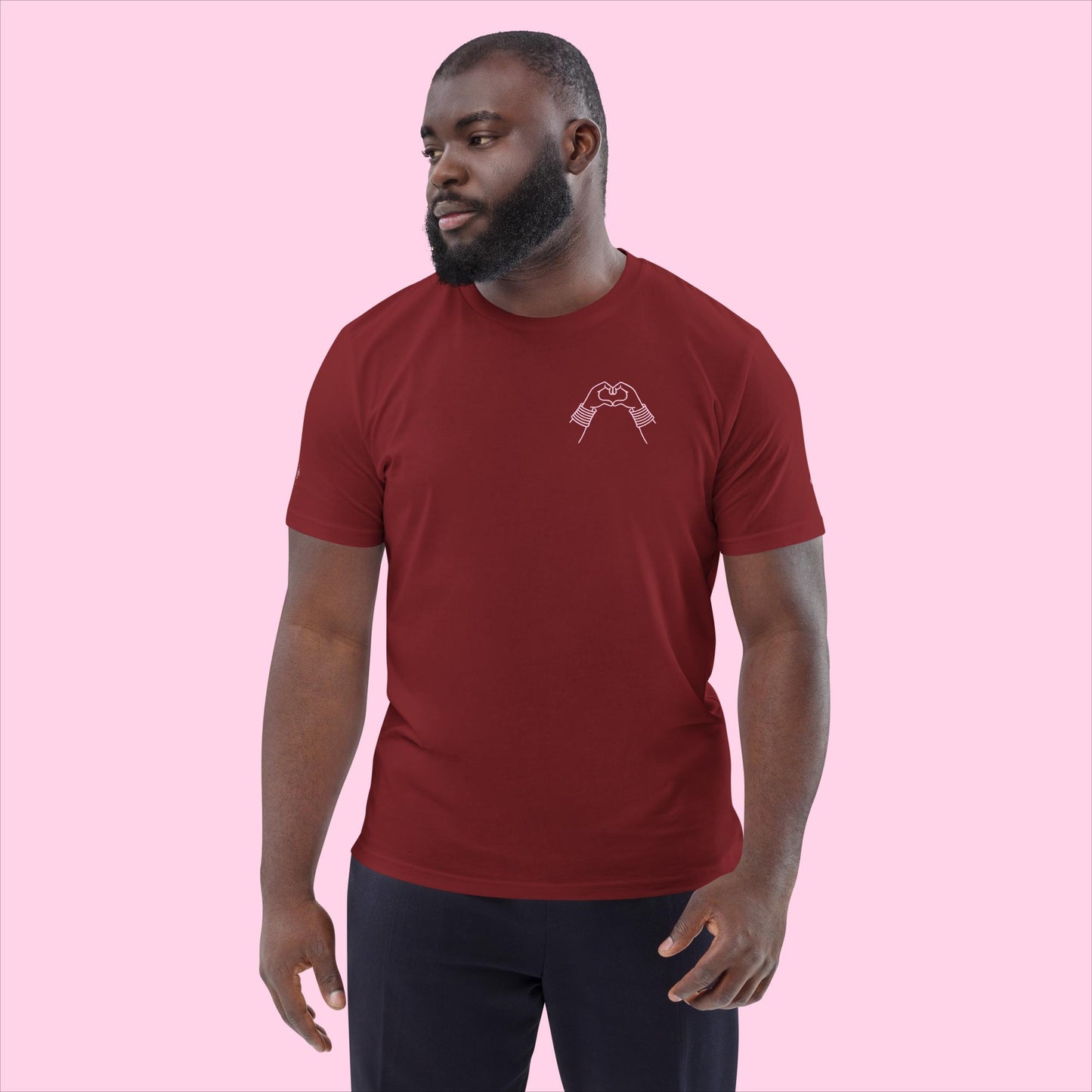 Littledale's Signature Organic Tee - The Perfectly Pink