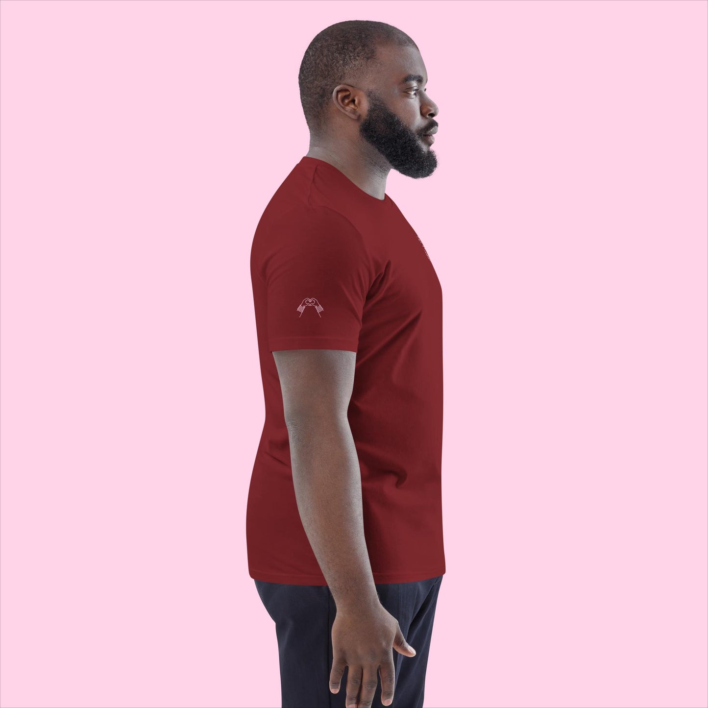 Littledale's Signature Organic Tee - The Perfectly Pink