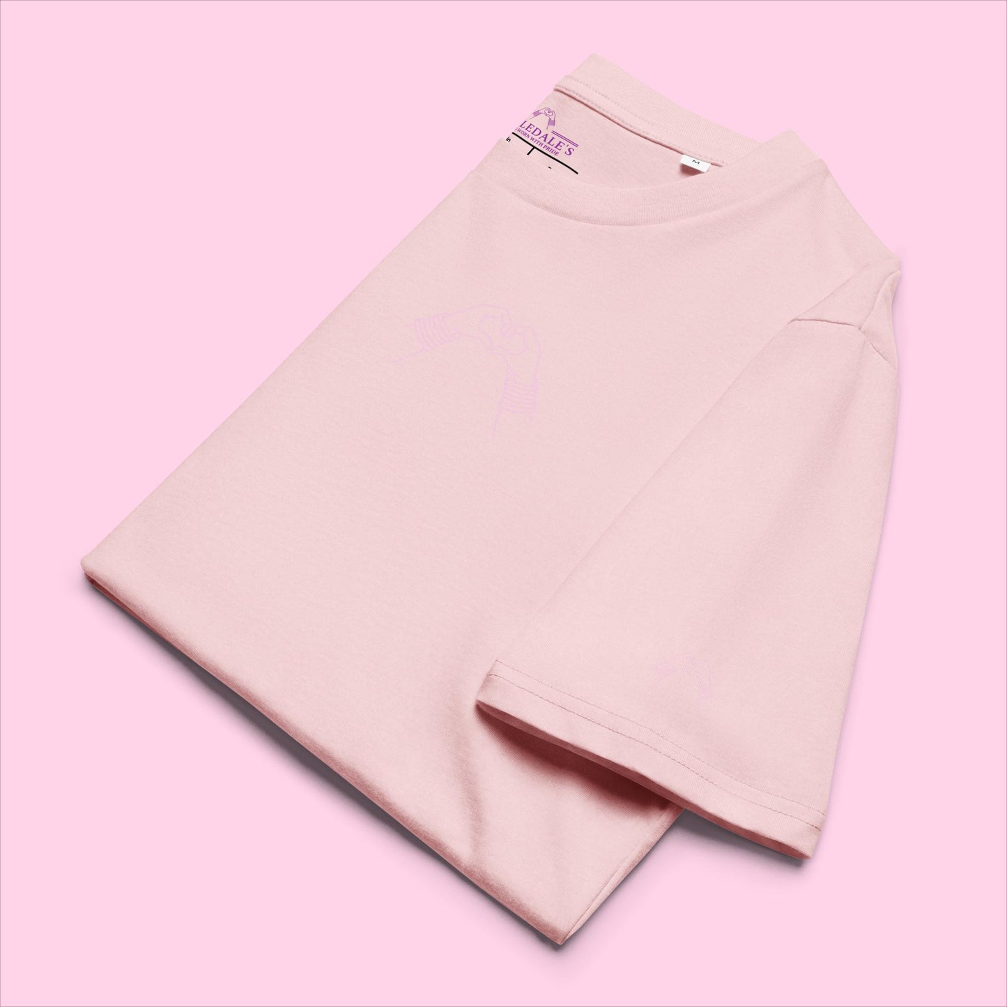 Littledale's Signature Organic Tee - The Perfectly Pink