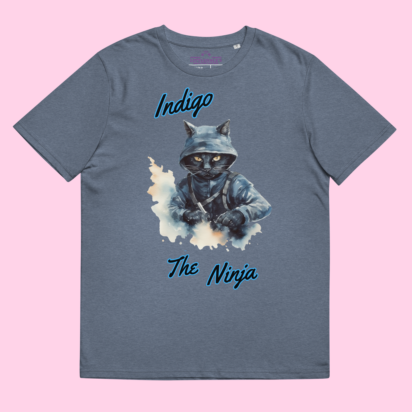 Indigo The Ninja Organic Tee