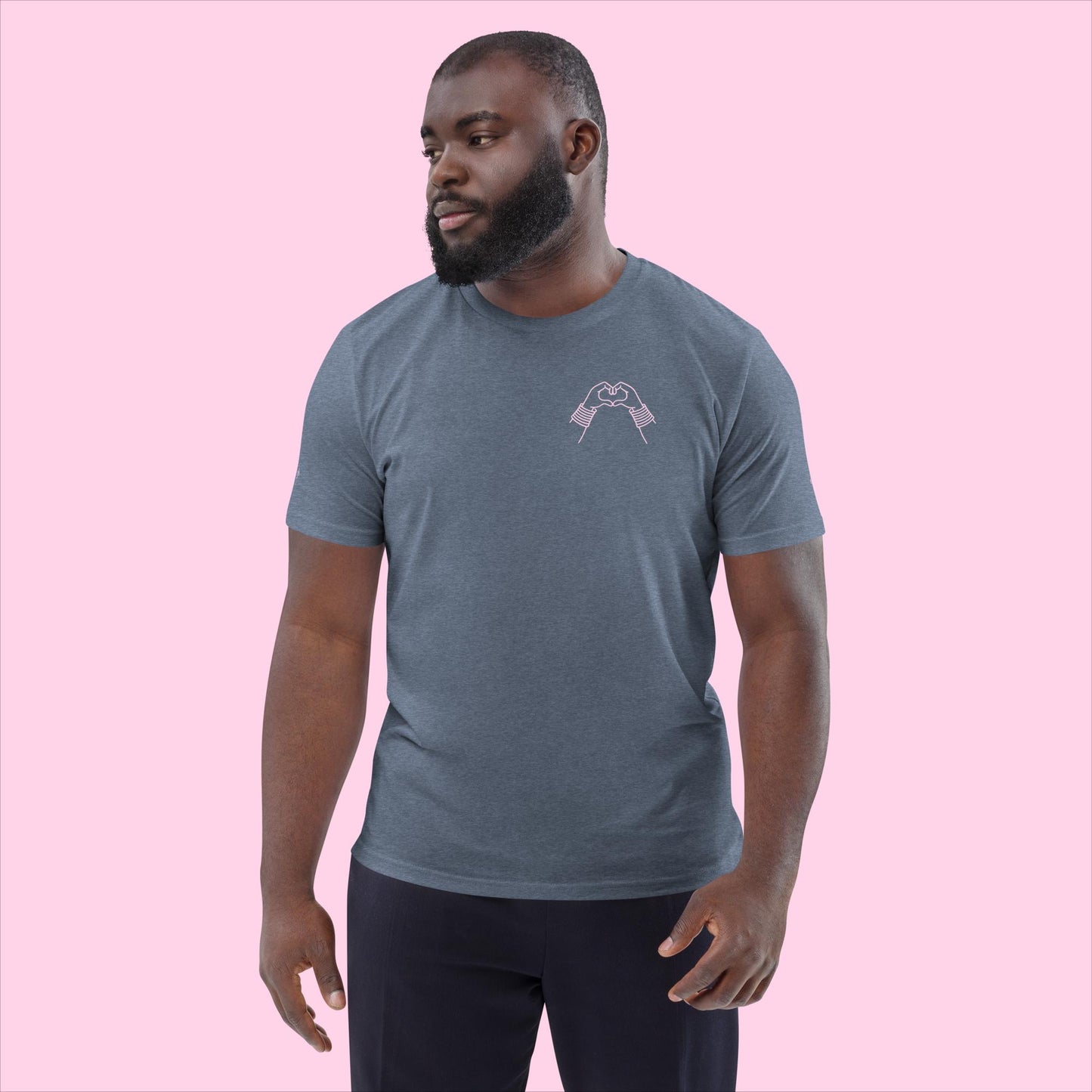 Littledale's Signature Organic Tee - The Perfectly Pink