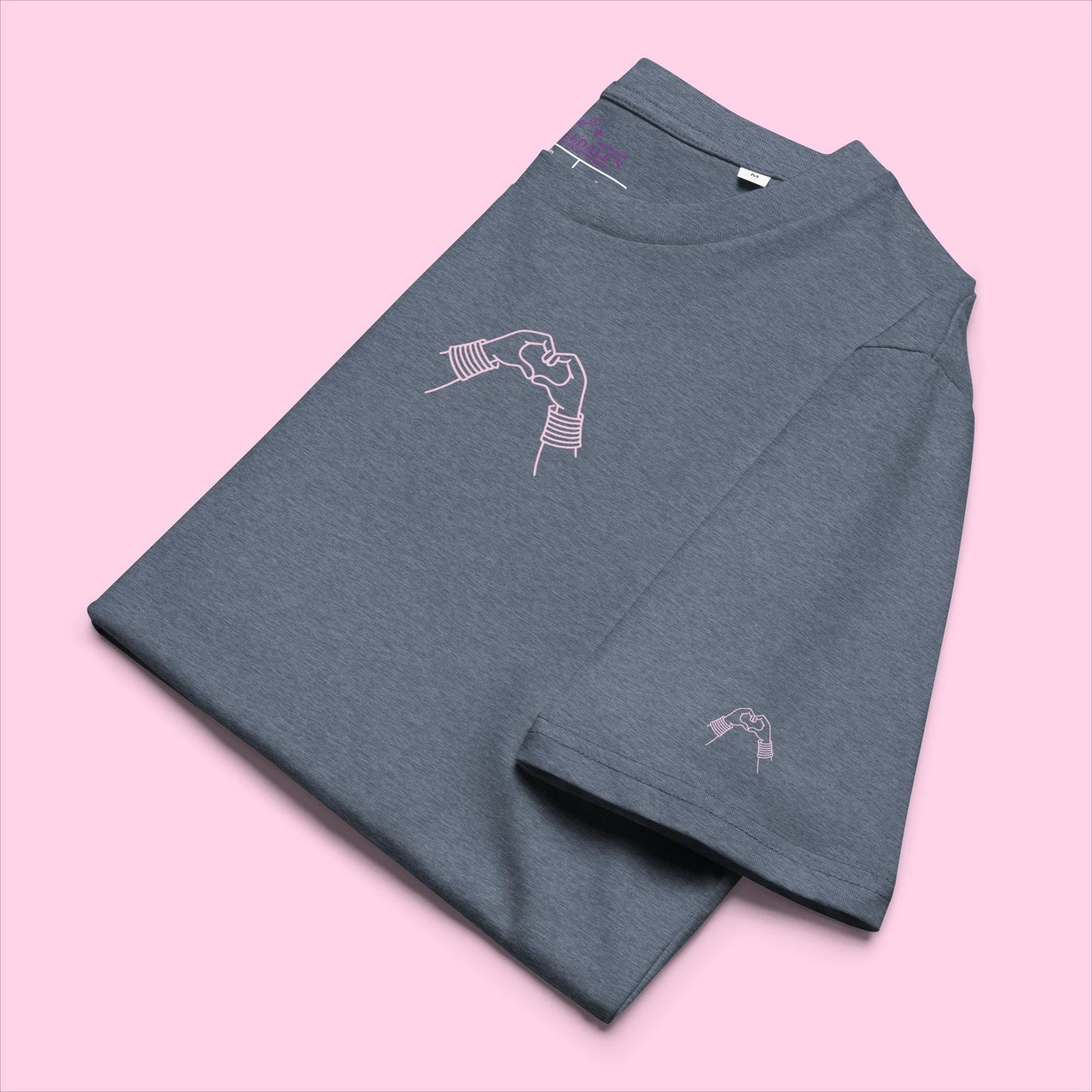 Littledale's Signature Organic Tee - The Perfectly Pink