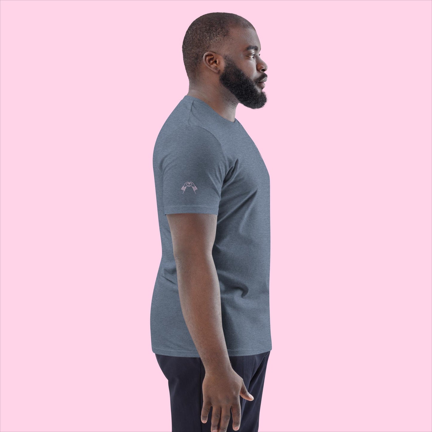 Littledale's Signature Organic Tee - The Perfectly Pink